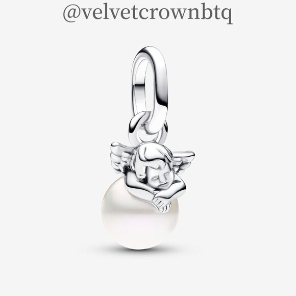 Pandora Pandora ME Cupid Mini Dangle Charm - Picture 1 of 3